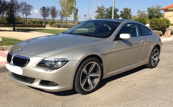 Left hand drive BMW 6 SERIES 635D COUPE